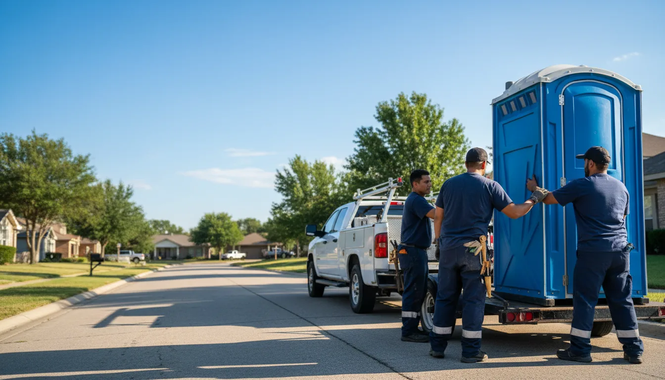 Portable Toilet Rental in Henderson, MI near me